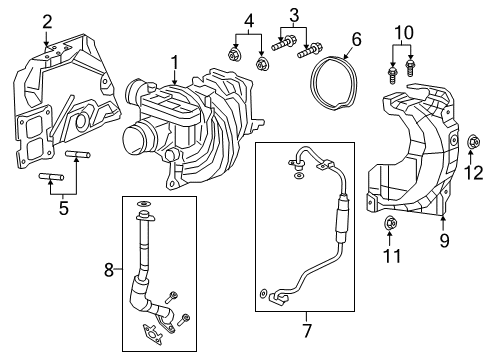 2024 Jeep Wrangler TURBOCHAR Diagram for 68604560AB