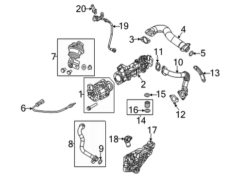 2021 Jeep Wrangler CANISTER-Vapor Diagram for 68413331AC