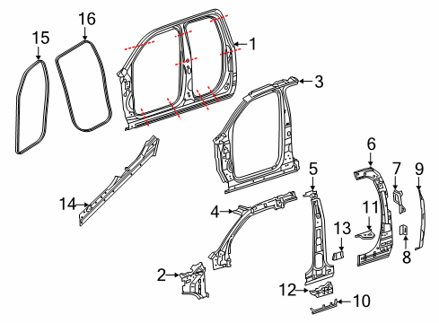 2022 Ram 1500 Uniside Diagram 2