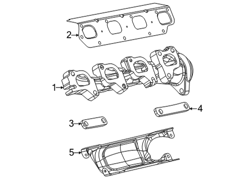 2022 Jeep Grand Wagoneer Exhaust Manifold Diagram