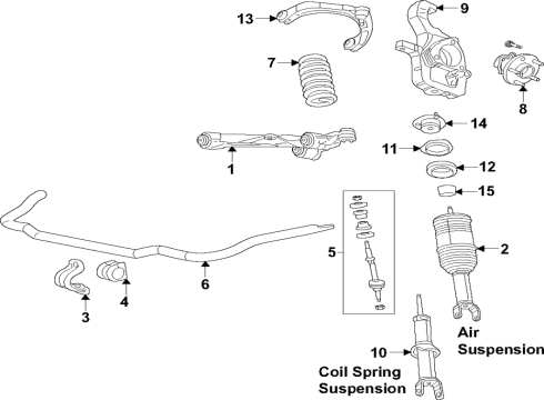 2023 Jeep Grand Wagoneer L AIR SUSPENSION Diagram for 68409731AD