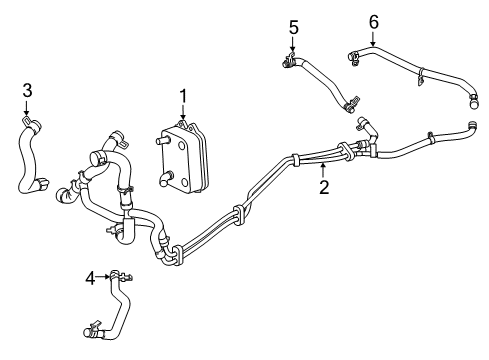 2020 Chrysler Pacifica Coolr Pkg-Transmission Oil Diagram for 5192374AD