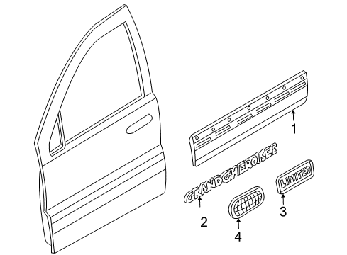 Nameplate Diagram for 55155621AB