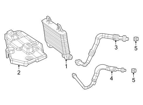 2023 Dodge Durango Engine Oil Cooler Diagram