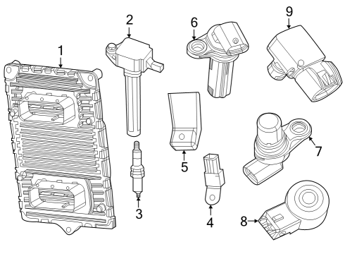 2023 Jeep Compass Powertrain Control Diagram 1