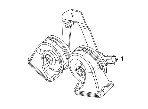 2022 Ram 1500 Horn Diagram