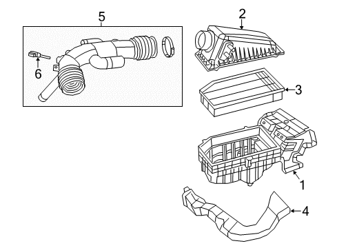 2024 Jeep Wrangler Air Intake Diagram 2