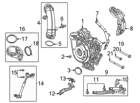 2022 Jeep Wrangler OIL PRESSURE Diagram for 68499061AA