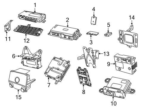 2022 Ram 2500 Transfer Case Diagram 1