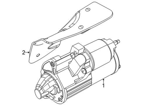 2023 Jeep Wrangler Starter Diagram 4