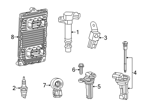 2022 Ram ProMaster 1500 Ignition System Diagram