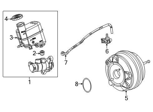 2023 Jeep Compass Dash Panel Components Diagram