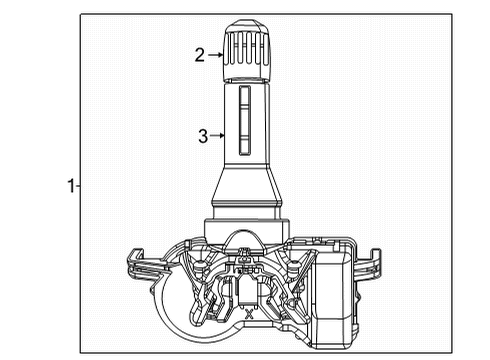 2022 Jeep Grand Cherokee L Tire Pressure Monitoring Diagram