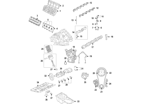 2023 Jeep Grand Cherokee L Pan-Engine Oil Diagram for 68447708AF