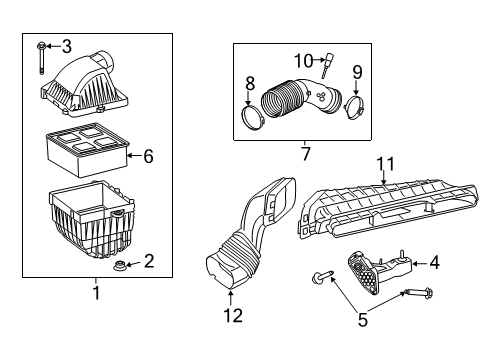 2021 Ram 2500 Body Diagram for 68458199AA