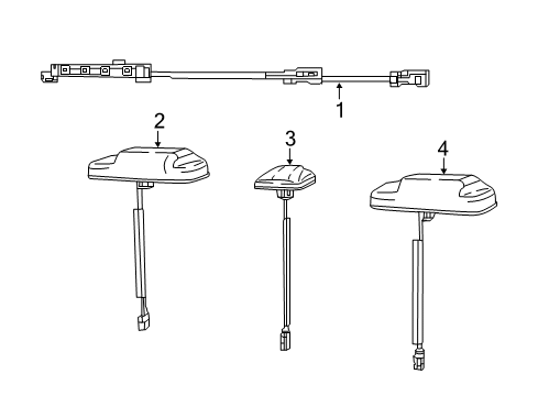 Antenna-Module Diagram for 68293963AA