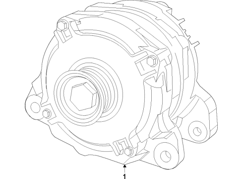 2021 Ram 2500 Alternator Diagram 1