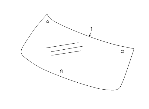 2022 Dodge Durango Glass - Lift Gate Diagram