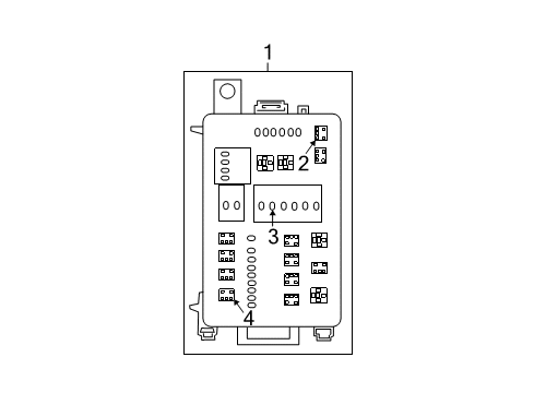 2023 Dodge Challenger Fuse & Relay Diagram 1