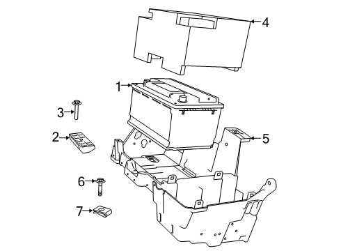 2021 Ram 2500 Battery Diagram 2