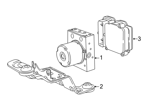 2021 Chrysler Voyager Anti-Lock Brakes Diagram 1