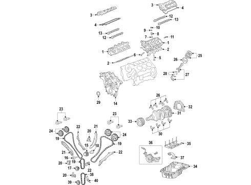 2017 Chrysler 200 CHAIN CASE Diagram for 68104731AG