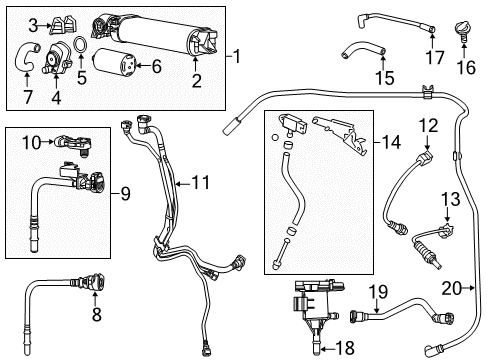 2014 Chrysler 300 LINEAR PURGE Diagram for 4891738AD