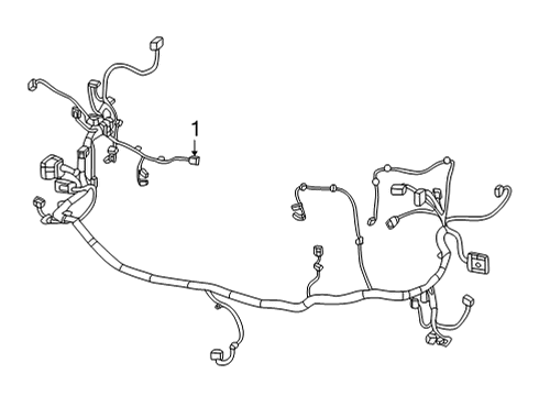 2022 Jeep Grand Cherokee WK Wiring Harness Diagram