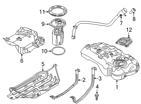 2023 Jeep Compass Fuel Supply Diagram