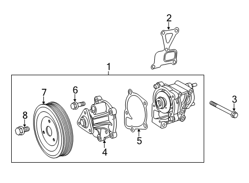 2023 Jeep Cherokee Water Pump Diagram 2