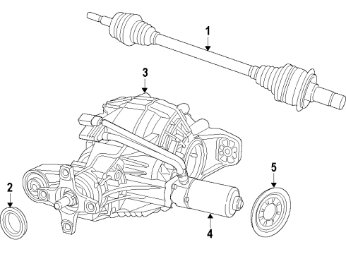 2013 Jeep Grand Cherokee DRIVE Diagram for 52123627AC