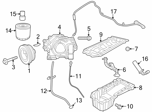 2023 Chrysler 300 Engine Parts, Mounts, Cylinder Head & Valves, Camshaft & Timing, Oil Pan, Oil Pump, Crankshaft & Bearings, Pistons, Rings & Bearings, Variable Valve Timing Diagram 1