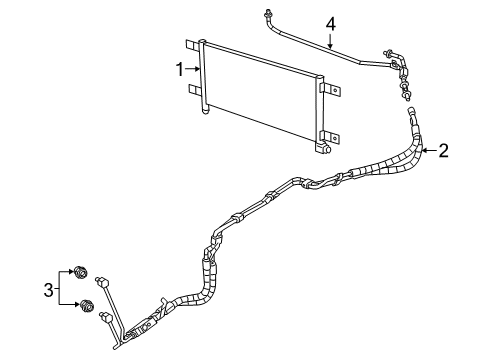 2021 Ram 2500 Oil Cooler Diagram 1