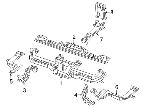 2023 Jeep Wrangler Ducts Diagram