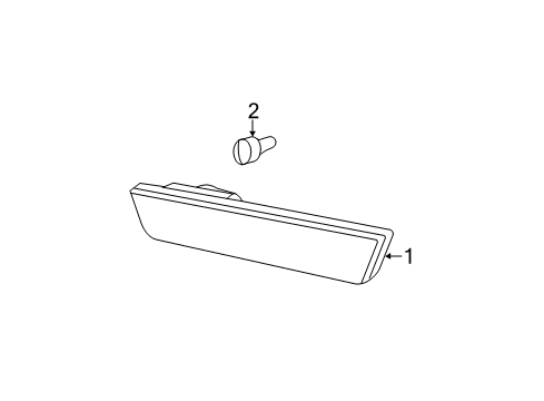 2023 Dodge Charger Side Marker Lamps Diagram 2