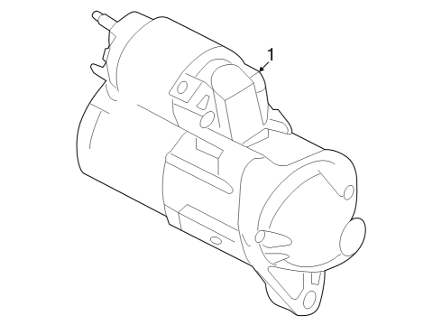 2022 Jeep Grand Cherokee Starter Diagram 1