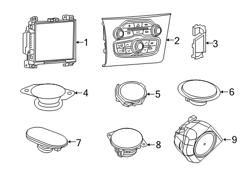 2023 Chrysler 300 Sound System Diagram