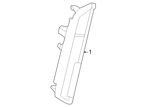 2024 Jeep Grand Cherokee Side Marker Diagram for 68378432AB