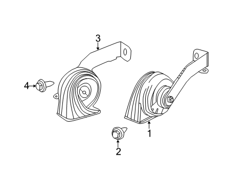 2022 Chrysler 300 Horn Diagram