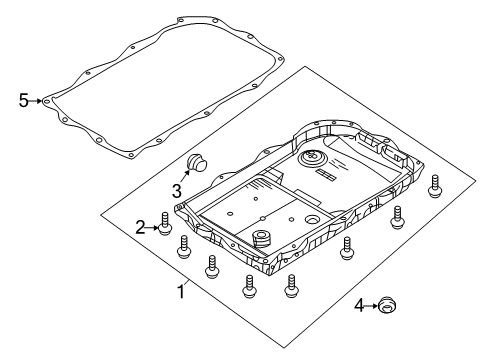 2022 Ram 1500 Transmission Components Diagram 3