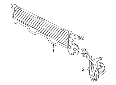 2021 Chrysler Voyager Trans Oil Cooler Diagram