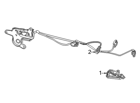 2021 Jeep Grand Cherokee L License Lamps Diagram