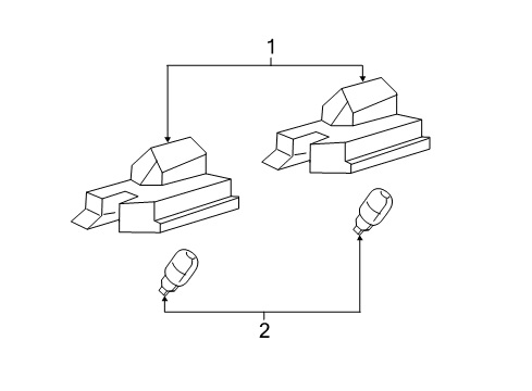 2022 Dodge Durango License Lamps Diagram