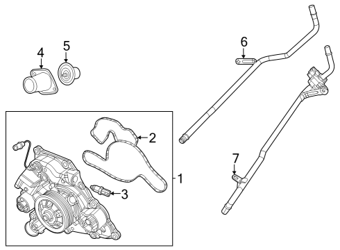 2023 Dodge Durango Water Pump Diagram 3