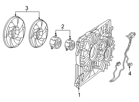 2023 Dodge Challenger Cooling Fan Diagram 4