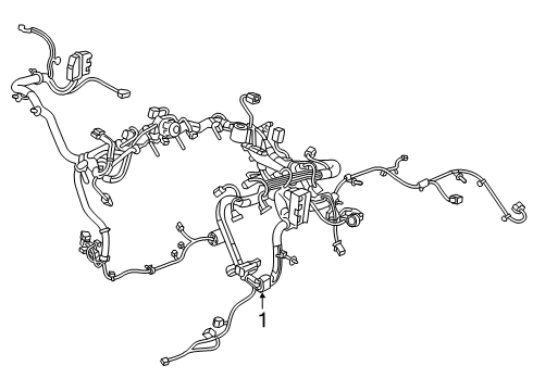 2022 Ram 2500 Wiring Harness Diagram