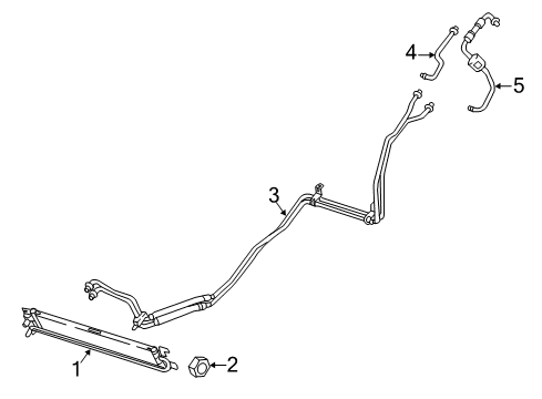 2022 Jeep Wrangler Oil Cooler Diagram 4