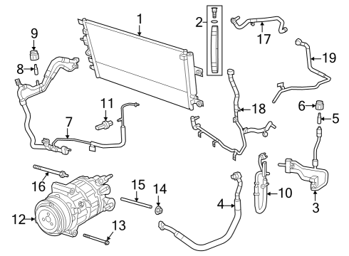 2022 Jeep Cherokee Air Conditioner Diagram 1