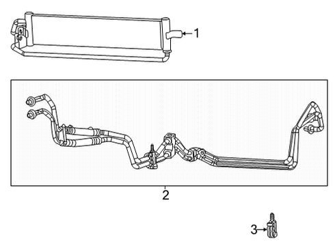 2022 Jeep Wrangler Oil Cooler Diagram 5