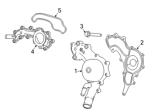 2022 Chrysler Pacifica Water Pump Diagram